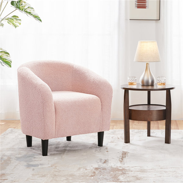 Yaheetech Boucle Club Chair & Reviews Wayfair.co.uk